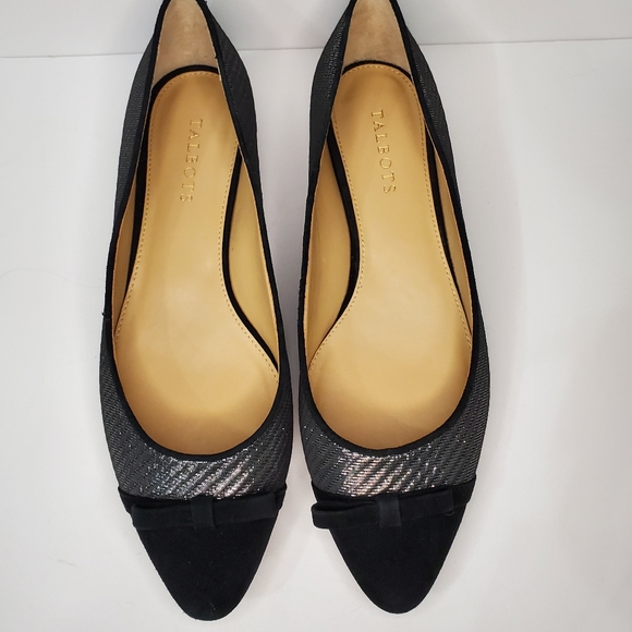 Talbots suede bow ballet flats - Picture 2 of 13